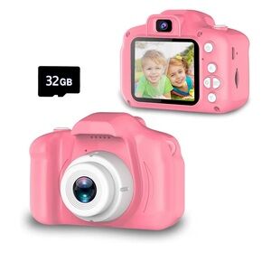 Pink Digital Camera for Kids